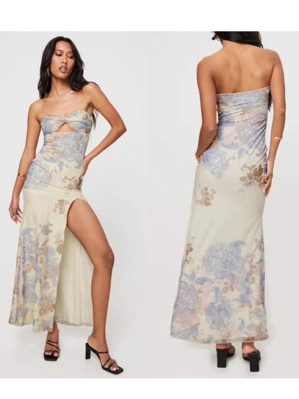 Floral Maxi Dress Like New
